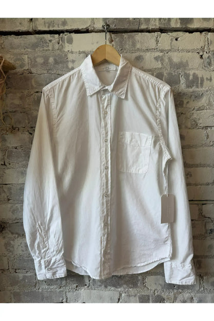 Poplin Standard Shirt - White - DUNE + SALT