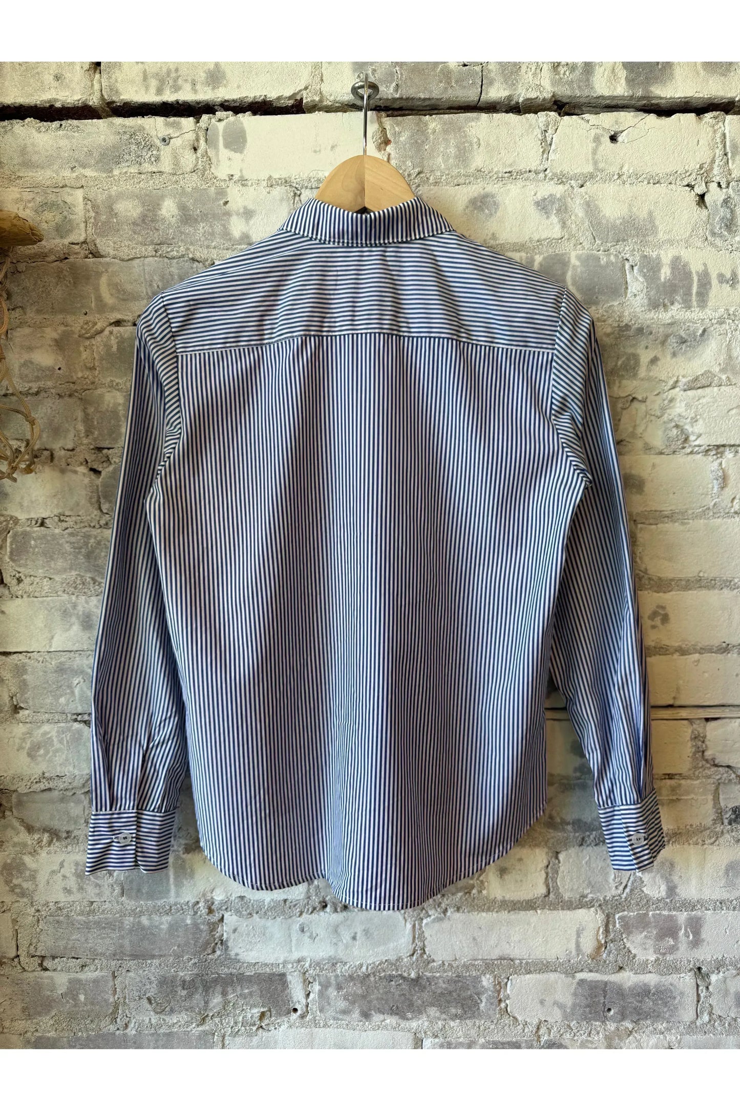 Pennington Shirt - Azure Stripe - DUNE + SALT