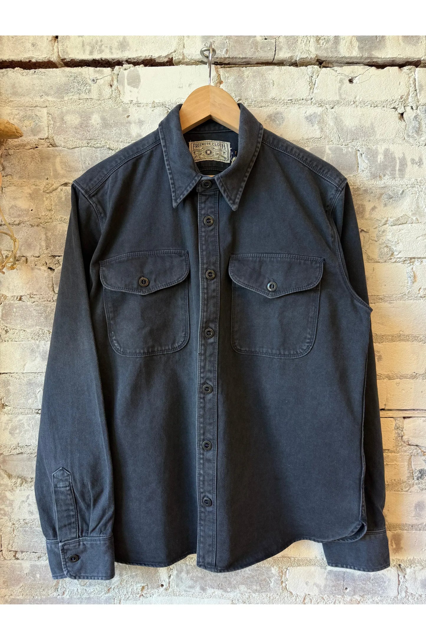 Utility Twill Shirt - Navy - DUNE + SALT