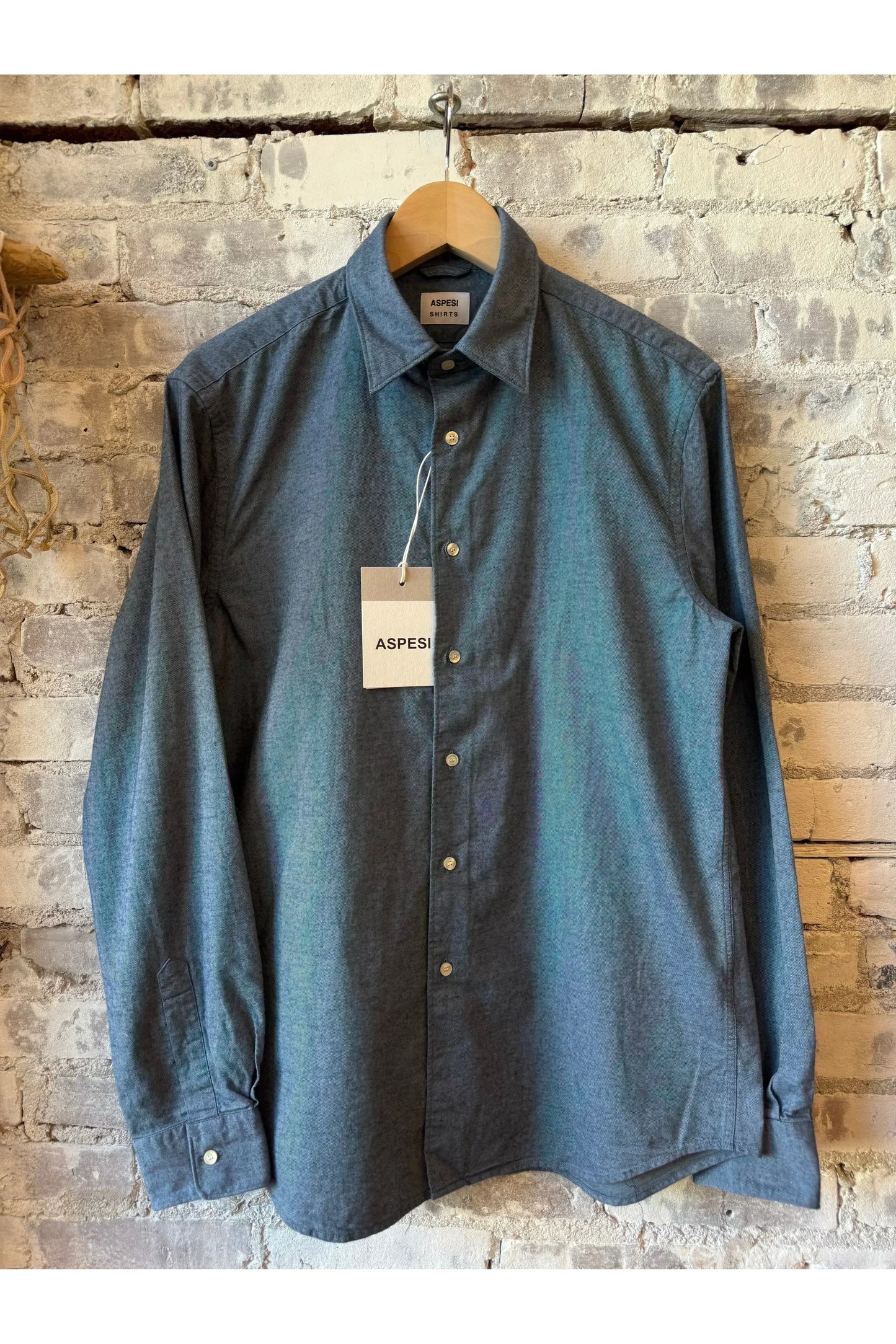 Comma Flannel Shirt - Sky Blue - DUNE + SALT