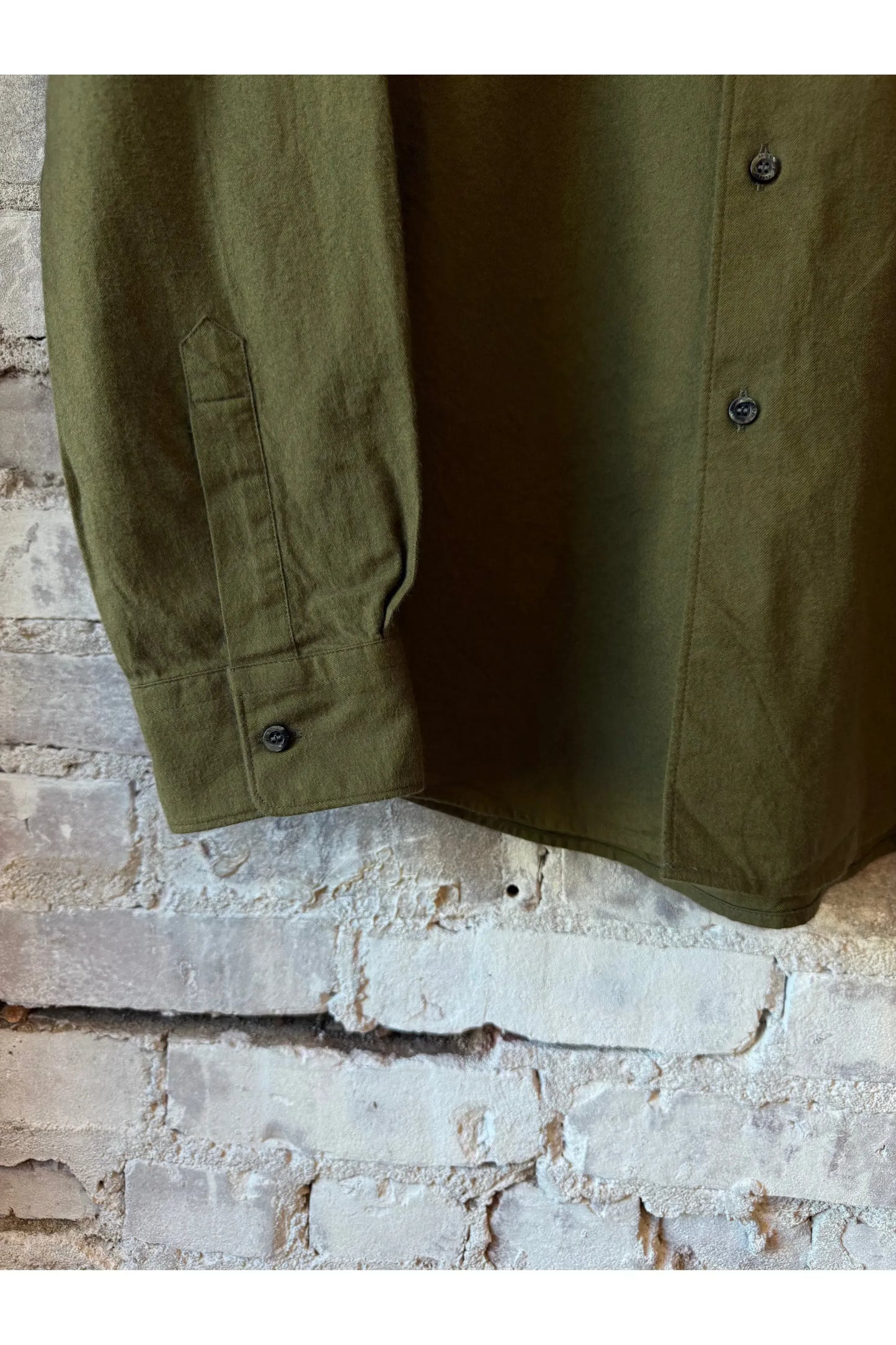 Comma Flannel Shirt - Military Green - DUNE + SALT