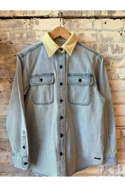 Denim Work Shirt - Light Indigo - DUNE + SALT