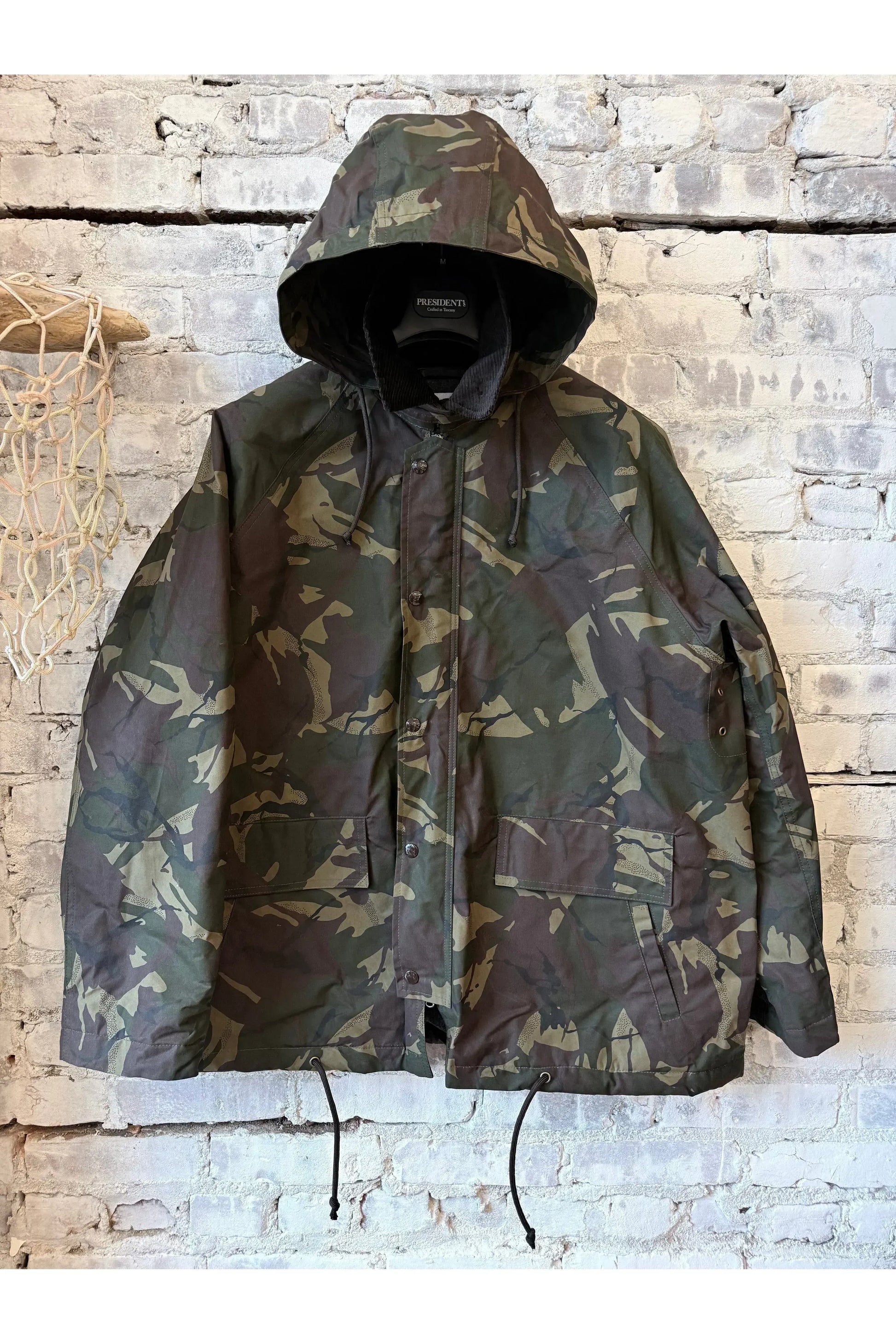 High Groove Wax Jacket - Brown Forest Camo - DUNE + SALT