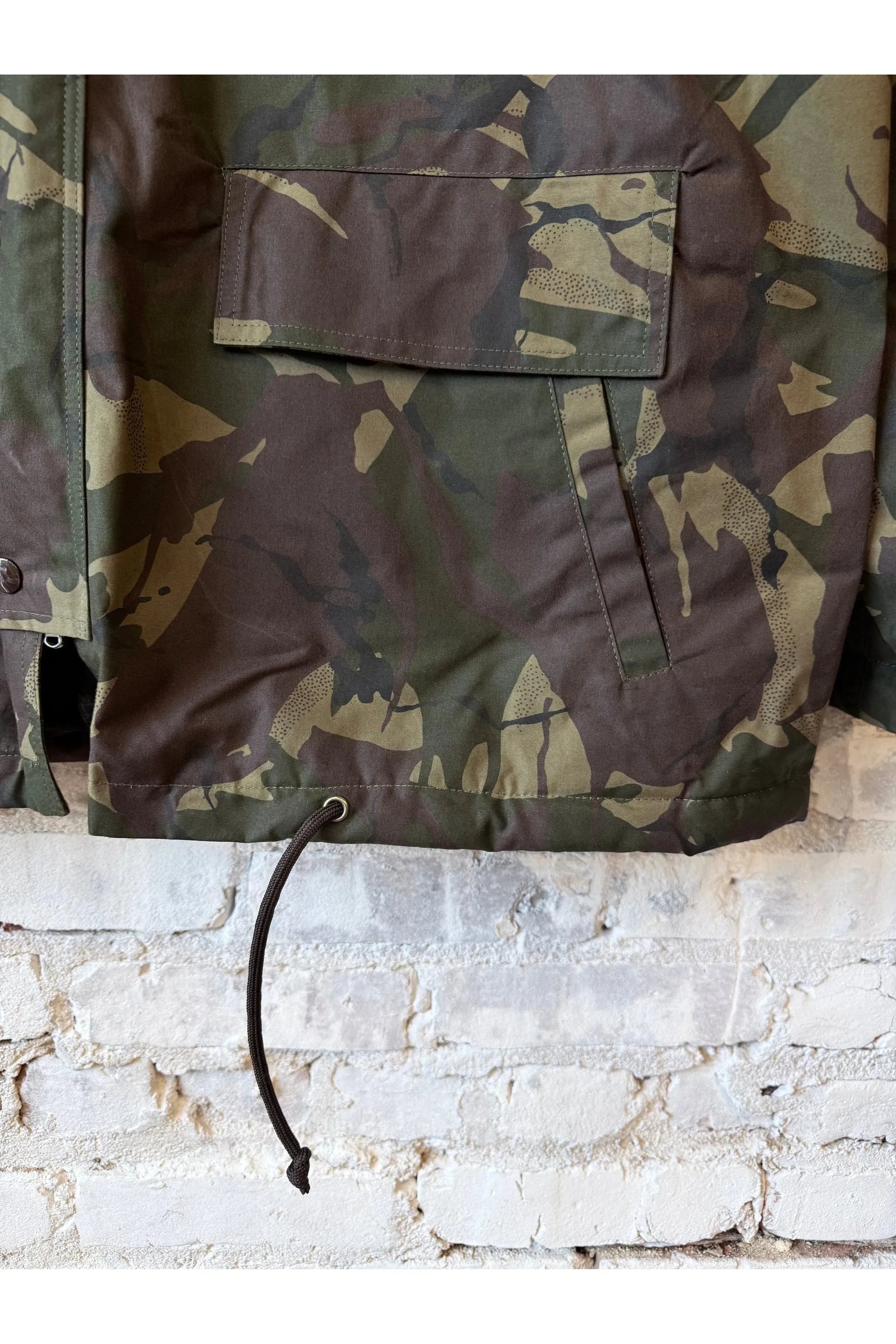 High Groove Wax Jacket - Brown Forest Camo - DUNE + SALT
