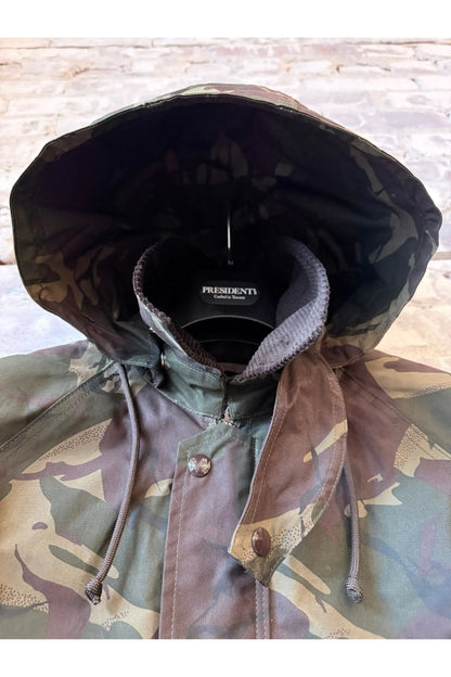 High Groove Wax Jacket - Brown Forest Camo - DUNE + SALT