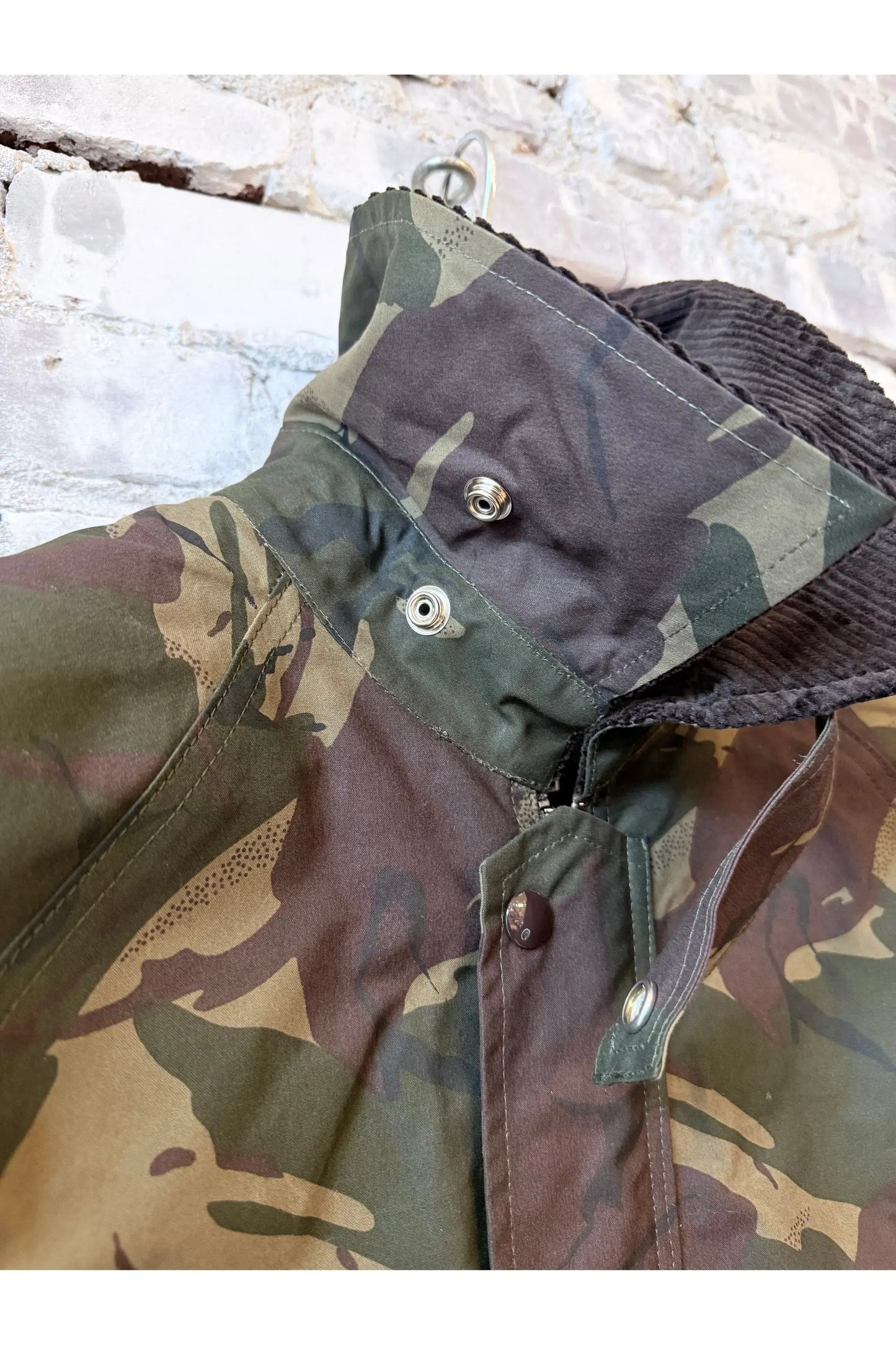 High Groove Wax Jacket - Brown Forest Camo - DUNE + SALT