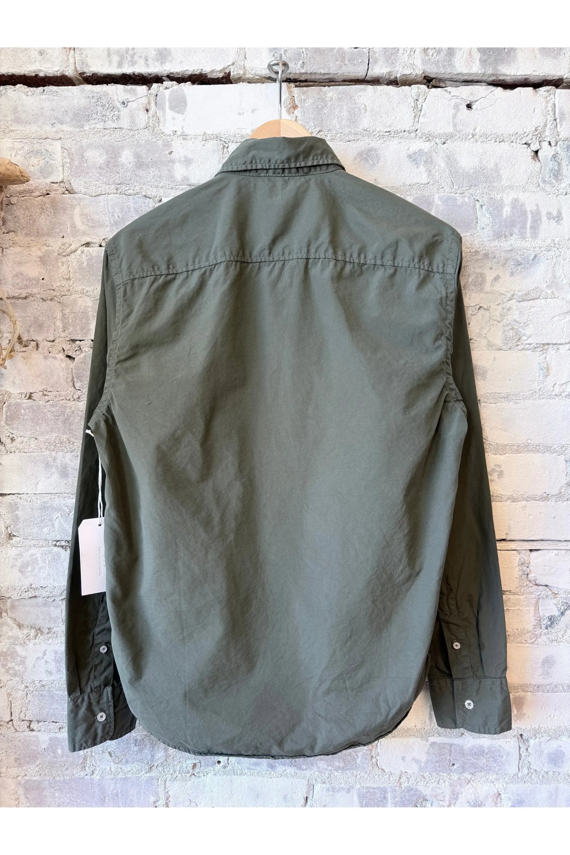 Poplin Standard Shirt - Basil - DUNE + SALT
