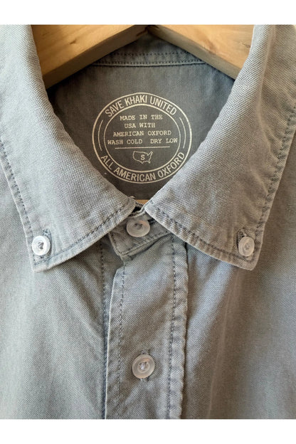 L/S American Oxford Shirt - Surf - DUNE + SALT