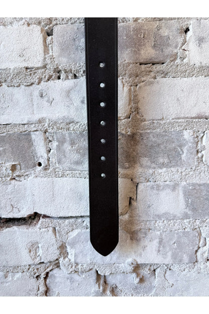 1 1/2" Bridle Leather Belt - Brown - DUNE + SALT