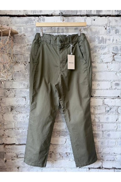 Pegtop Chino Pants - Olive - DUNE + SALT