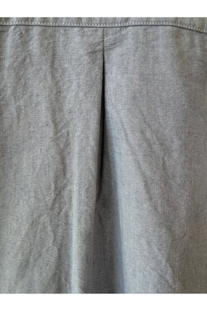 Heavy Oxford Short Point Collar Shirt - Navy - DUNE + SALT