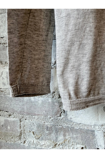 Gauze Crewneck Jersey Pullover - Grey - DUNE + SALT