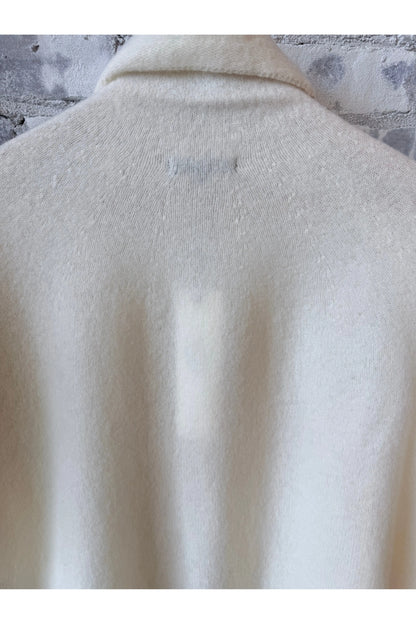 Fine Wool Turtleneck Pullover - Ivory - DUNE + SALT