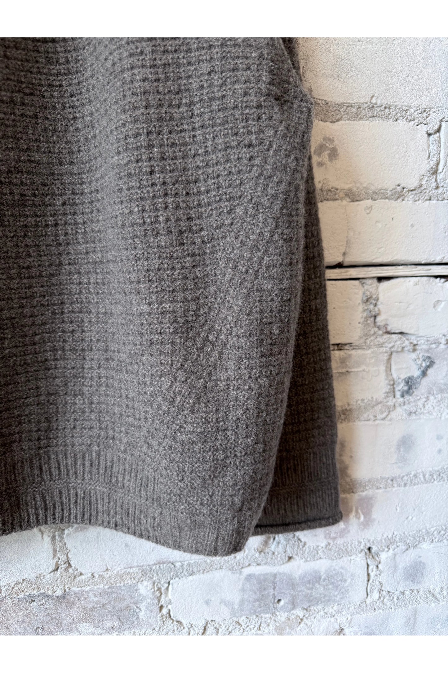 Wool Cashmere Pullover - Greige - DUNE + SALT
