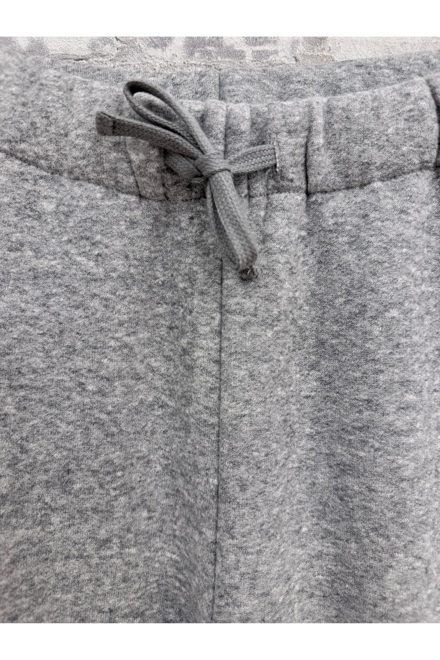 Cotton Tencel Brushed Fleece Jogger - Heather Charcoal - DUNE + SALT