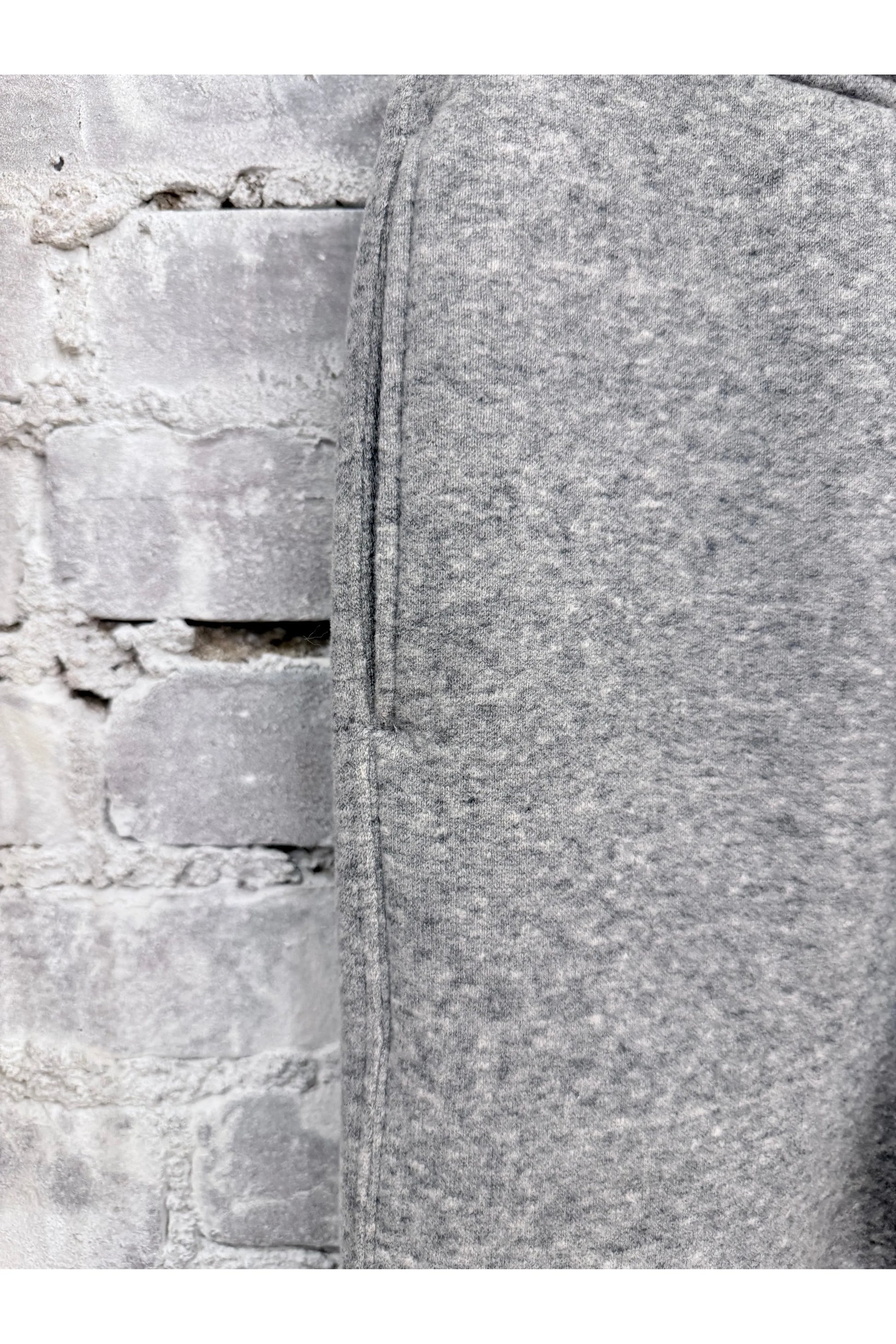 L/S Cotton Tencel Brushed Fleece SweatPant - Heather Charcoal - DUNE + SALT