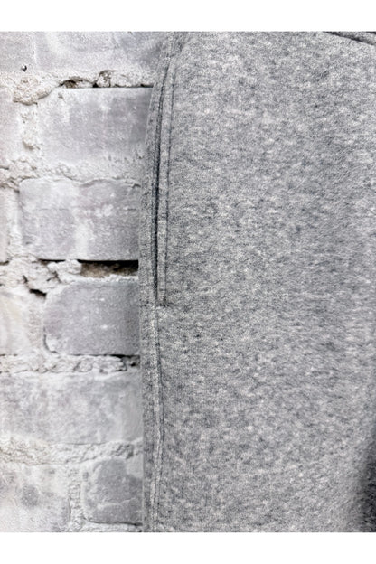 L/S Cotton Tencel Brushed Fleece SweatPant - Heather Charcoal - DUNE + SALT