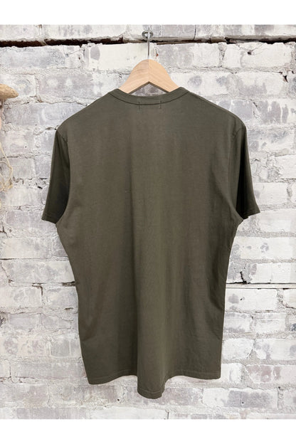 Supima SS Crewneck Tee - Military - DUNE + SALT