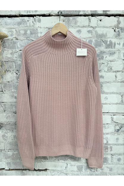 Foggy Mock Jumper - Blush - DUNE + SALT