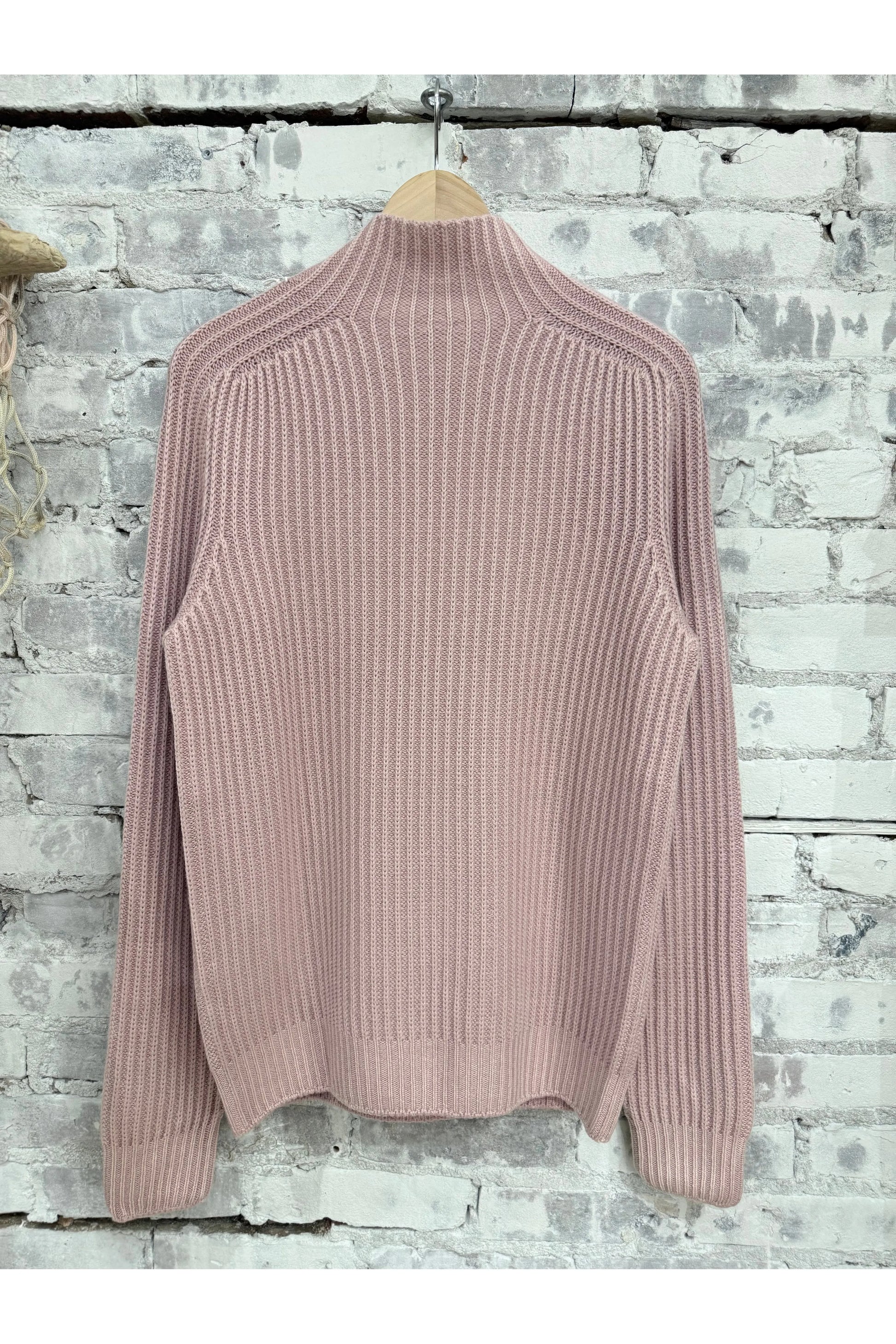 Foggy Mock Jumper - Blush - DUNE + SALT