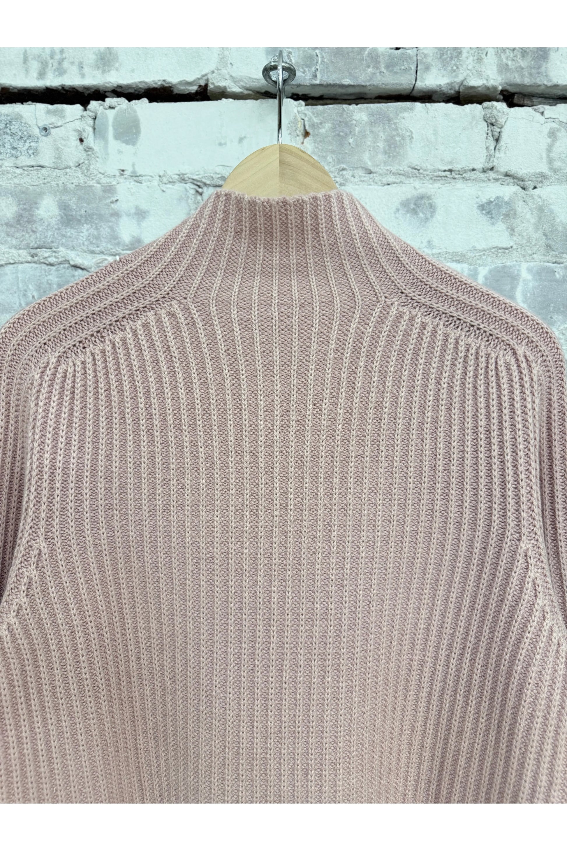Foggy Mock Jumper - Blush - DUNE + SALT
