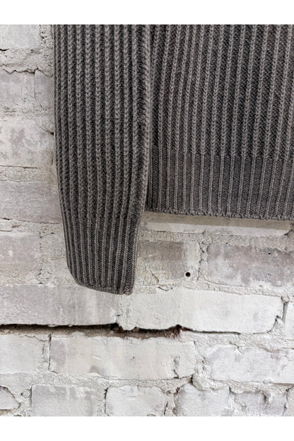 Foggy Mock Jumper - Taupe - DUNE + SALT