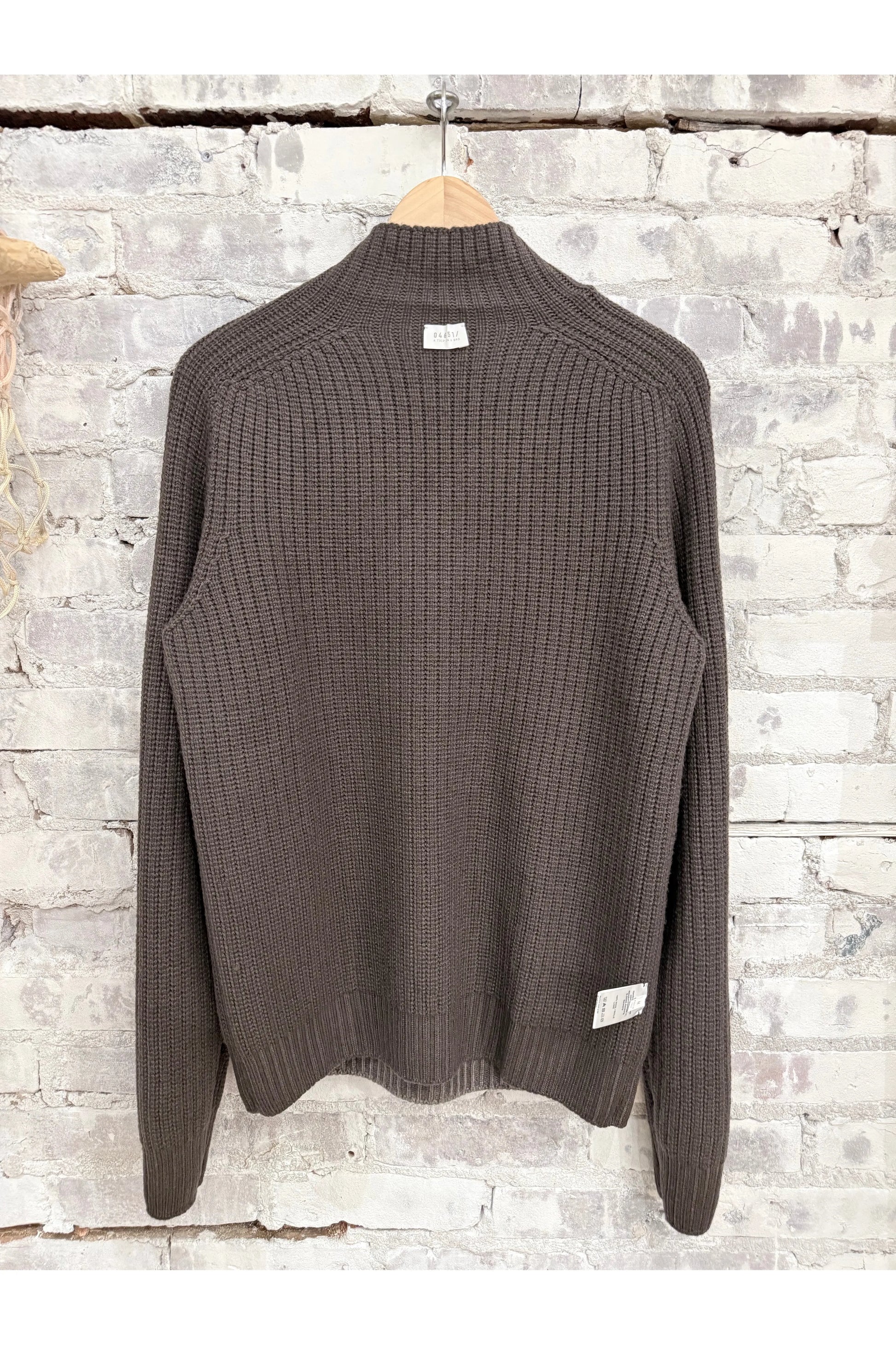 Foggy Mock Jumper - Taupe - DUNE + SALT
