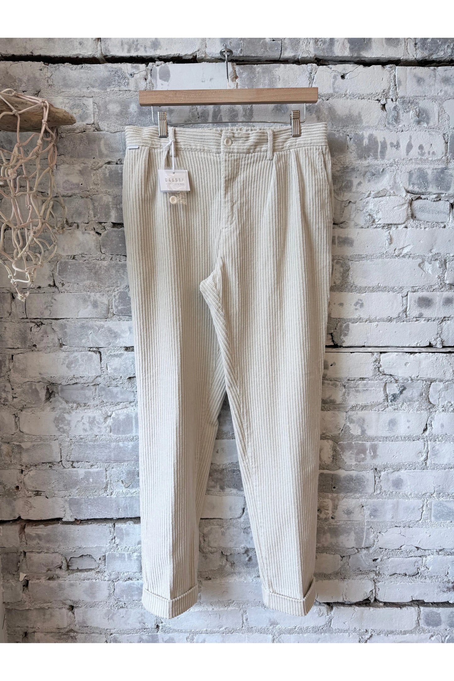 Corduroy Trousers - Beige - DUNE + SALT