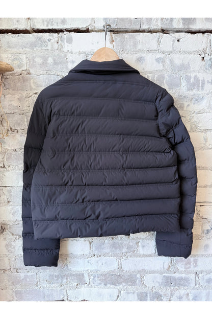 Paloma Quilted Stretch Nylon Puffer - Navy - DUNE + SALT