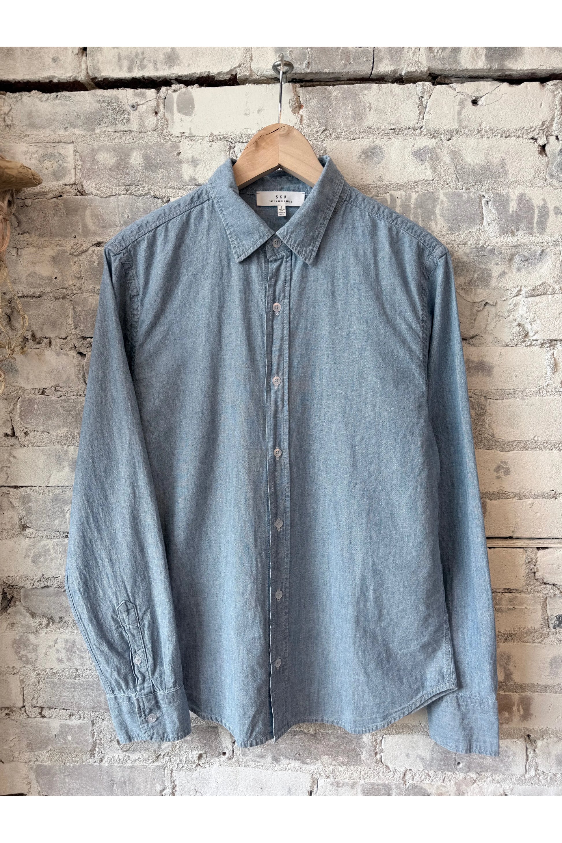 Chambray Shirt - Chambray Blue - DUNE + SALT
