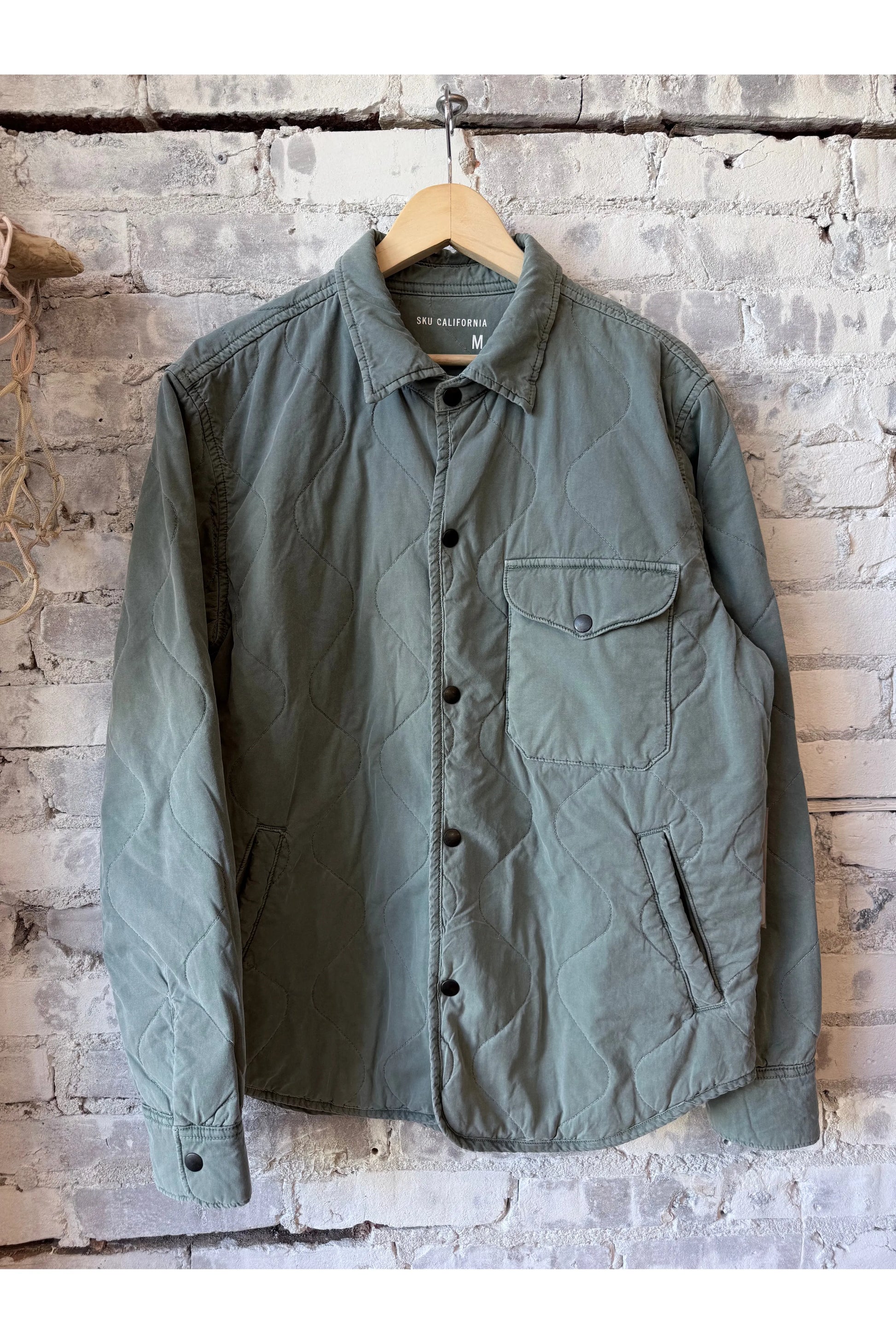 Flight Quilted Shirt Jacket - Surplus - DUNE + SALT