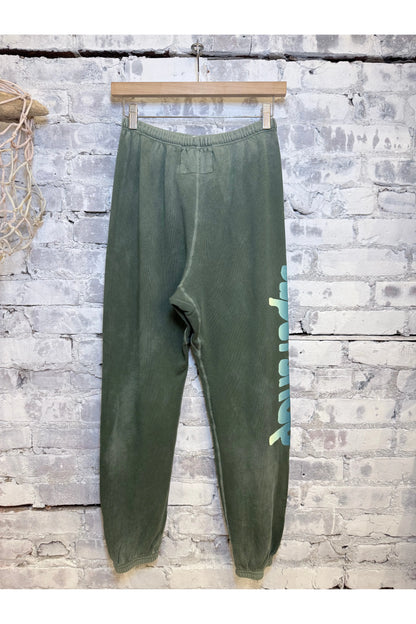 SUPERSHOP SPARROW SUPERVINTAEYUMM OG SWEATPANT - GreenDirt Powder - DUNE + SALT