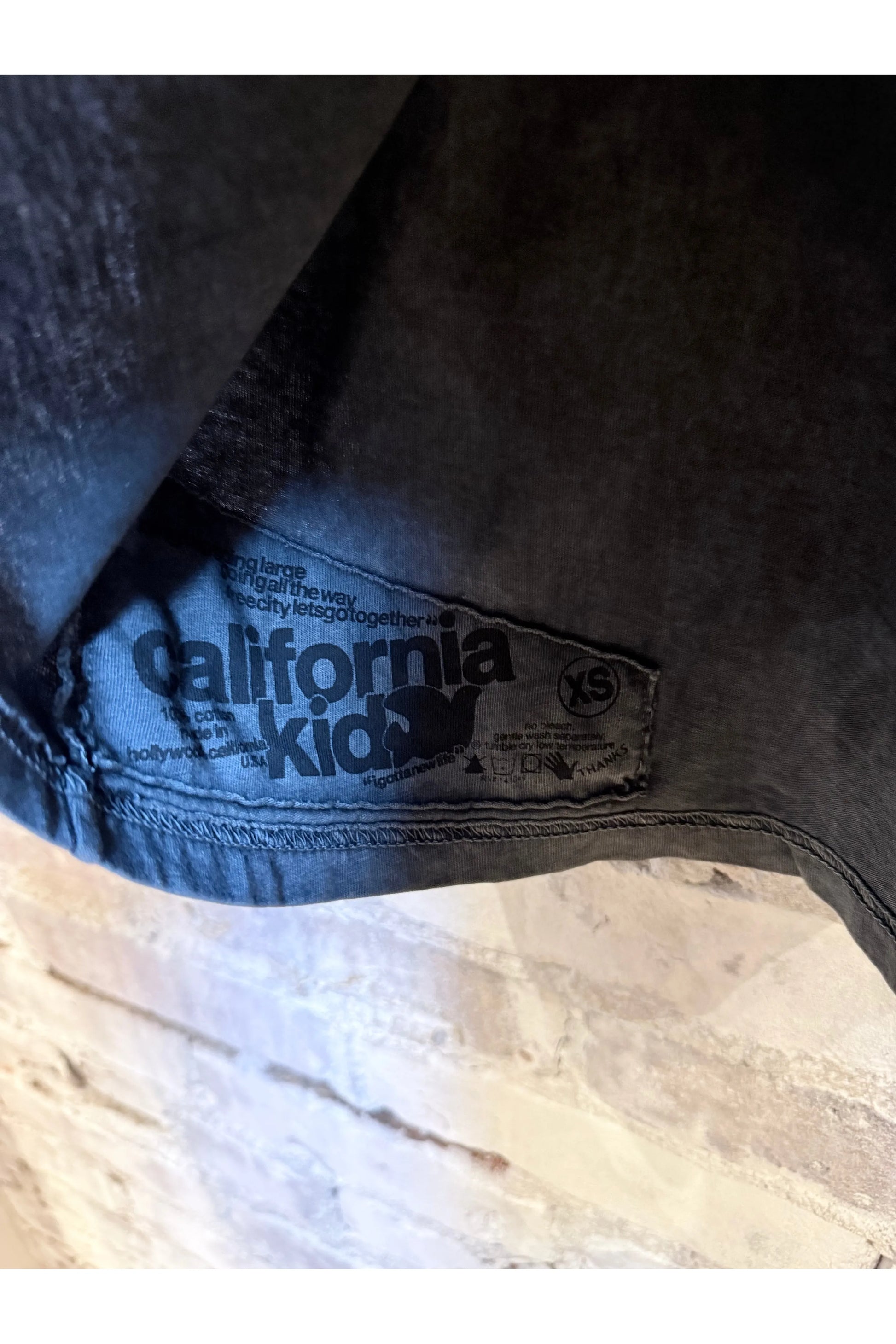 FREECITY "the doing of it is the being of it" SUPERVINTAGE Shortsleeve Tee - Volcano Powder - DUNE + SALT