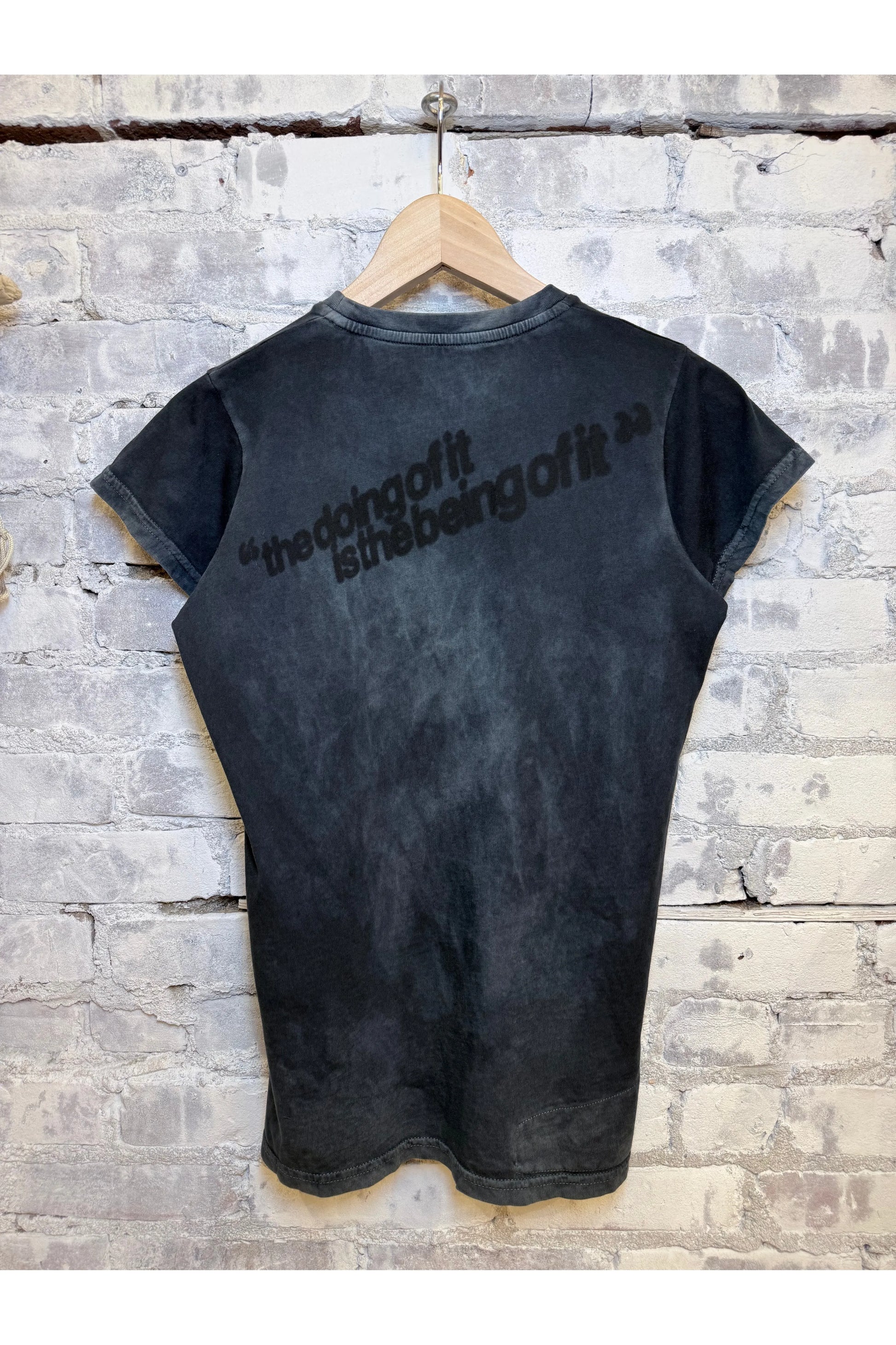 FREECITY "the doing of it is the being of it" SUPERVINTAGE Shortsleeve Tee - Volcano Powder - DUNE + SALT