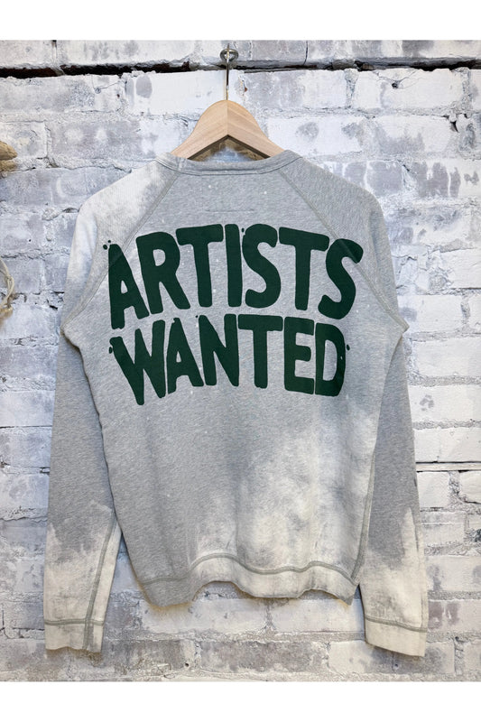 ARTISTSWANTED HEATHERYUMM BLEACHOUTR Raglan - Heather Bleachout - DUNE + SALT