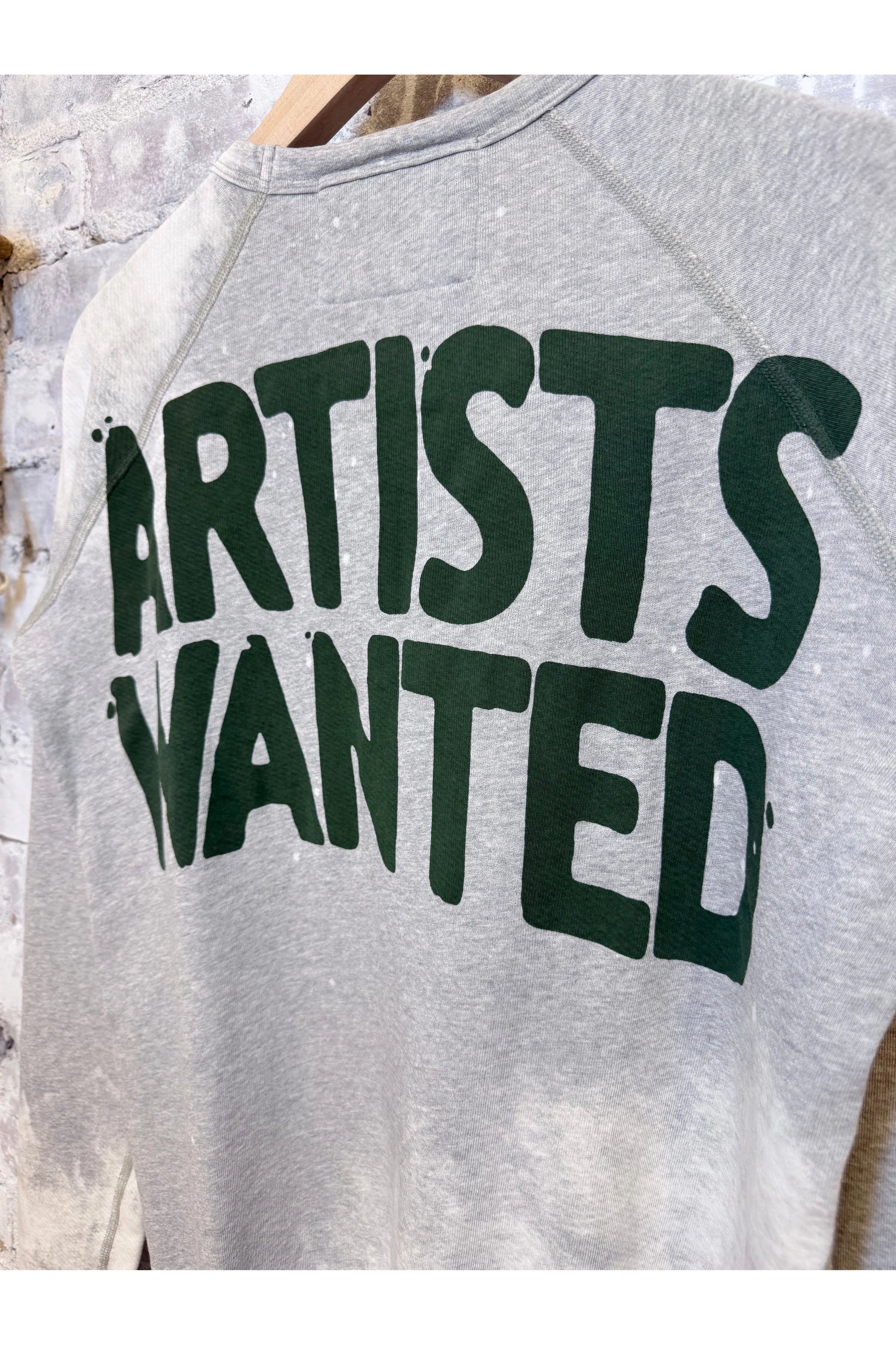 ARTISTSWANTED HEATHERYUMM BLEACHOUTR Raglan - Heather Bleachout - DUNE + SALT