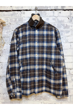 "Tom" CPO Jacket - Blue Check
