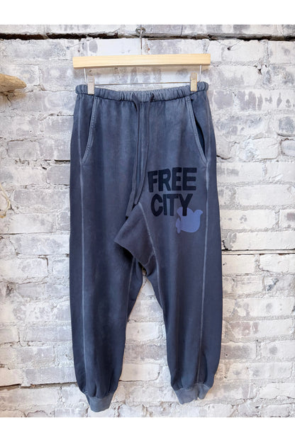 FREECITYLARGE SUNFADES Pocket Sweatpant - moonshrooms
