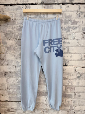 FREECITYLarge Sweatpant - Blue Ice