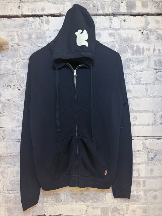 SUPERFLUFF LUX zip hoodie - Deepspace/Cream