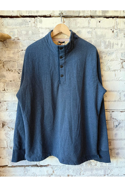 Superfleece Mock - Navy Heather