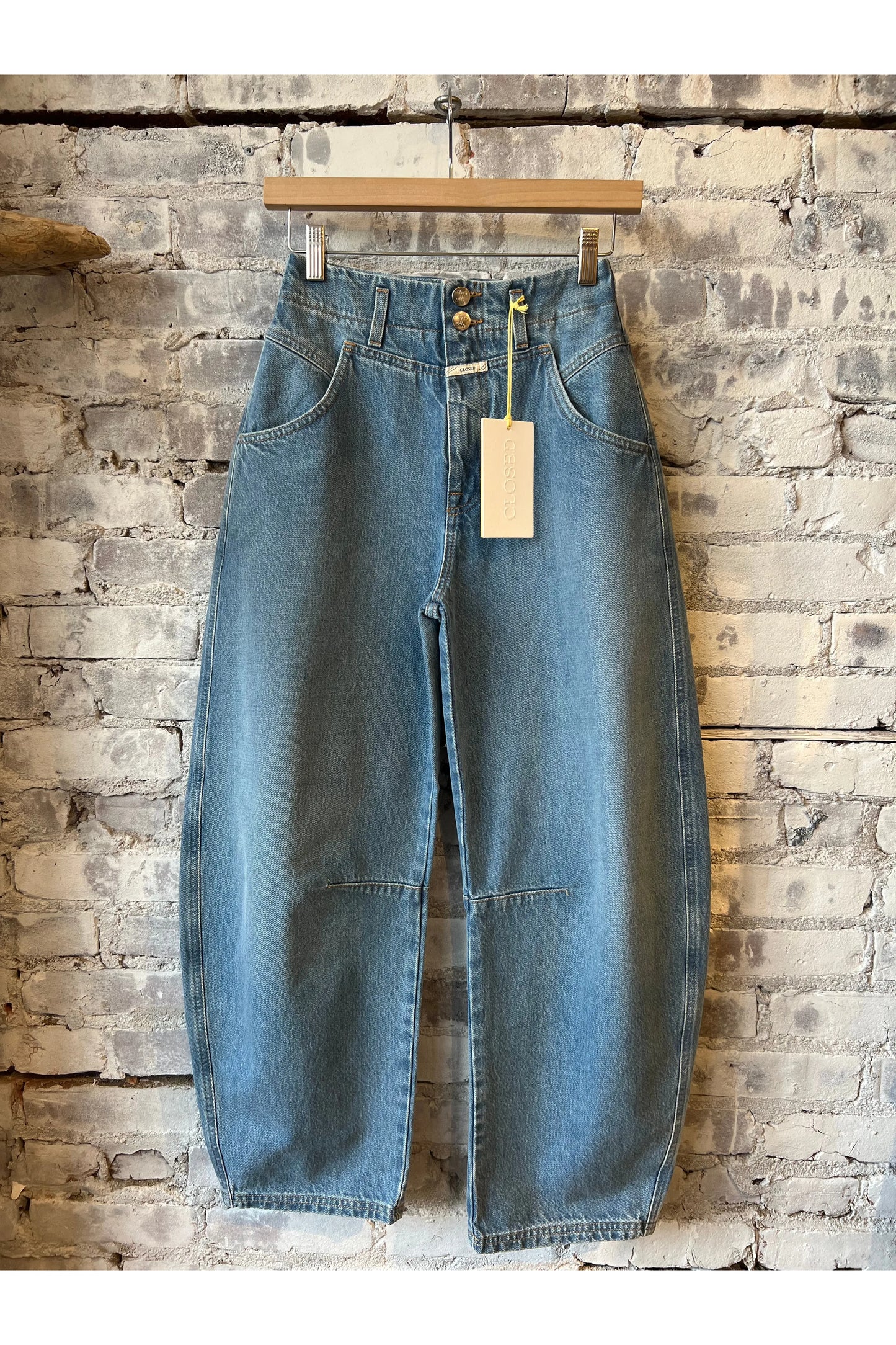 Ridge-X Wide Jeans - Mid Blue - DUNE + SALT