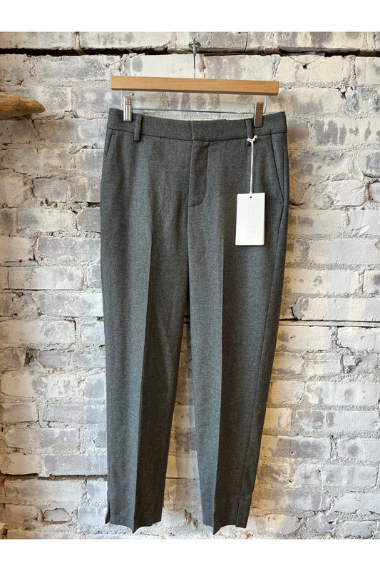 Sonnett Slim Pant - Dark Grey Melange - DUNE + SALT