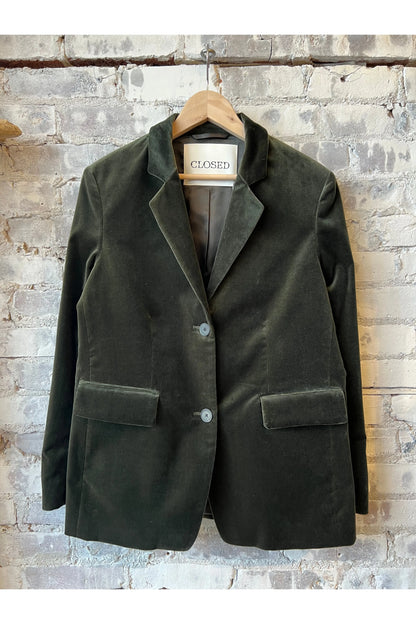 Lola Velvet Blazer - Irish Coffee - DUNE + SALT