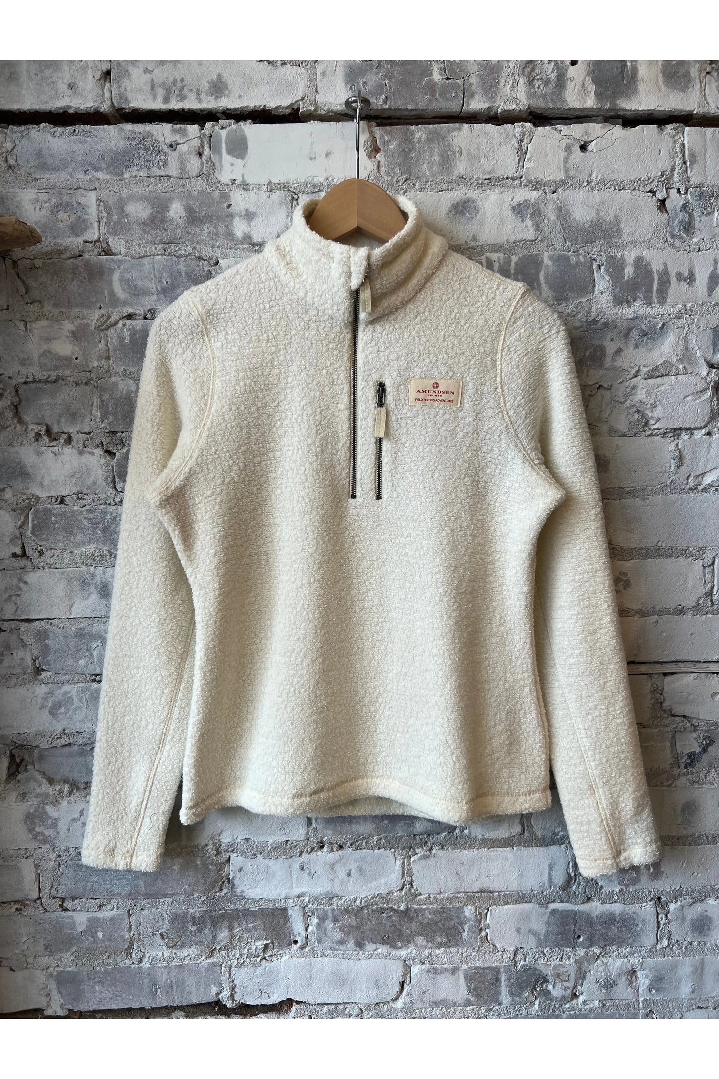 Women's Hut Half Zip - Oatmeal - DUNE + SALT