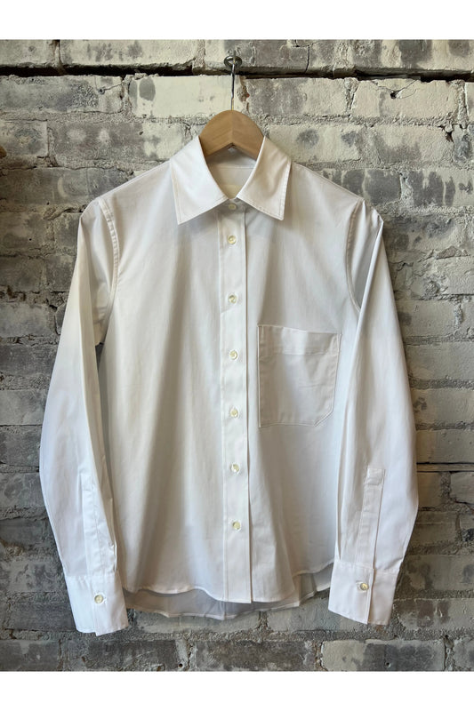 Poplin Blouse - White - DUNE + SALT