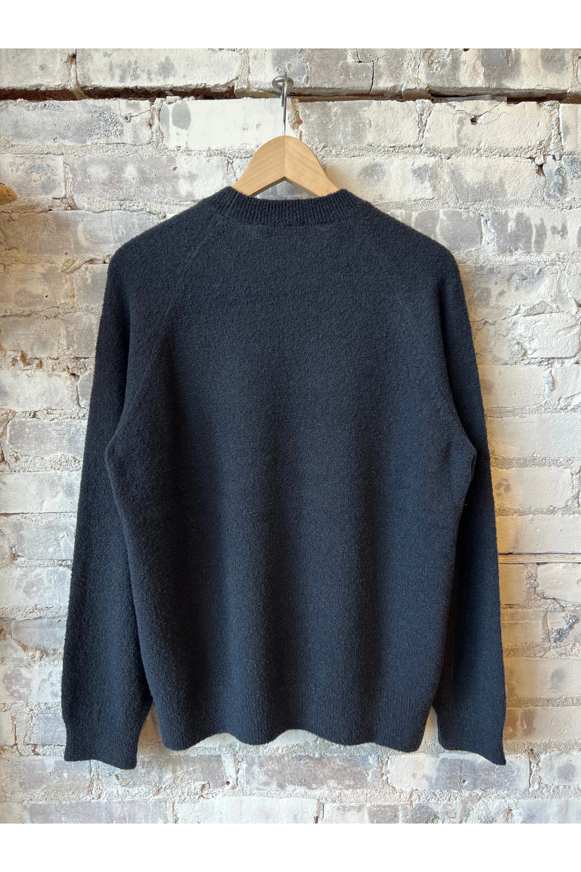 Wool Raglan Jumper - Dark Night - DUNE + SALT