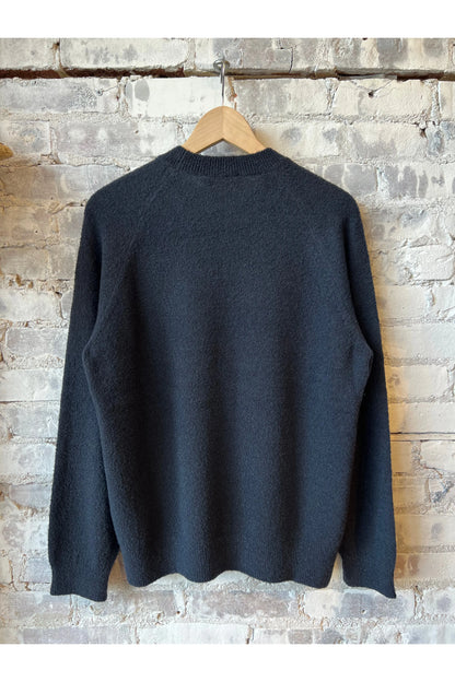 Wool Raglan Jumper - Dark Night - DUNE + SALT