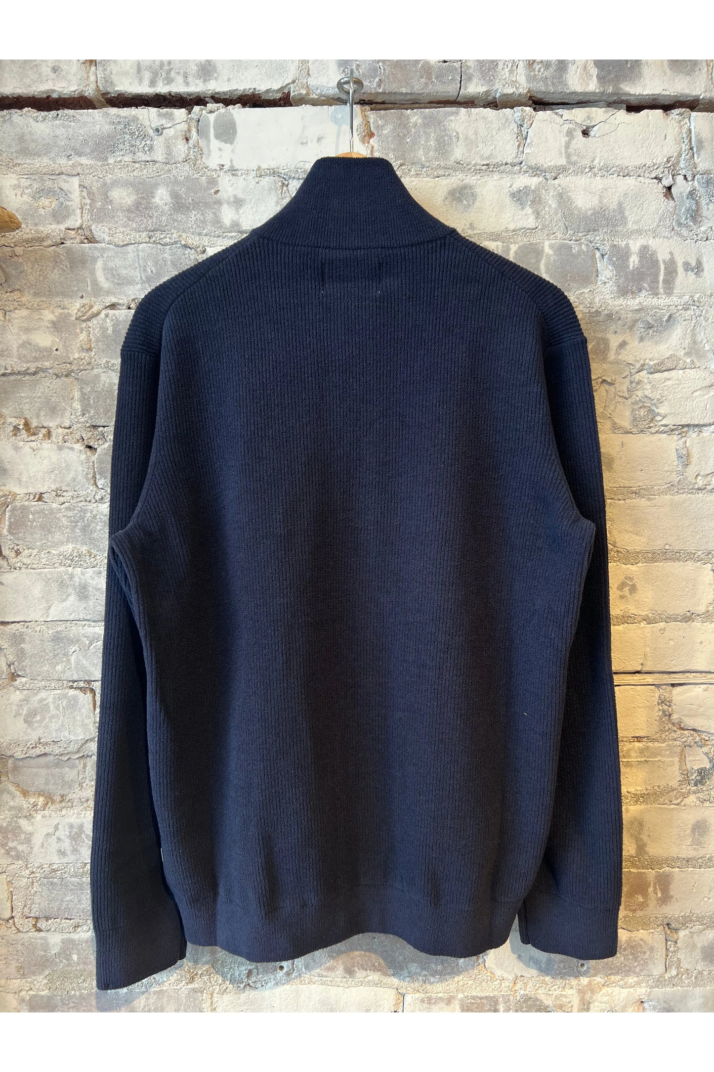 Danny Full Zip Sweater - Navy Blue - DUNE + SALT