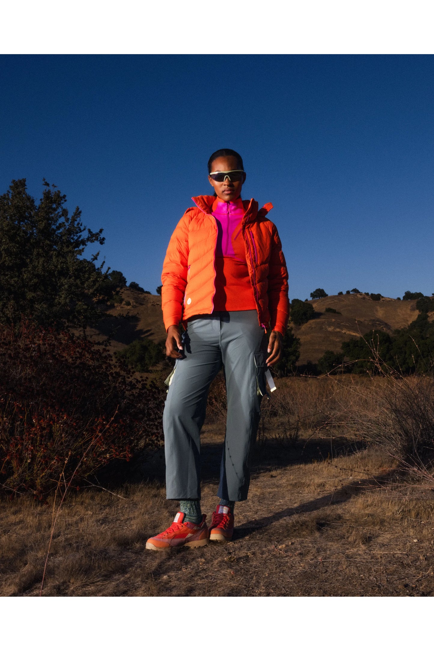 Wildpuff Packable Removable Hood Jacket - Spicy